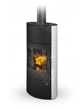 Romotop OVALIS 01 AKUM ceramic - Kamīnkrāsnis ROMOTOP Romotop OVALIS 01 AKUM ceramic