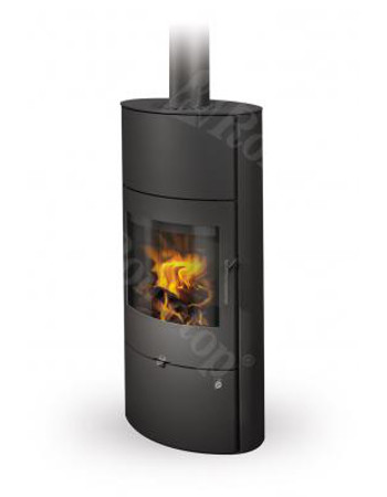 Romotop OVALIS 03 AKUM steel - Kamīnkrāsnis ROMOTOP Romotop OVALIS 03 AKUM steel