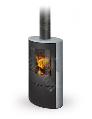Romotop OVALIS 02 stone - Kamīnkrāsnis ROMOTOP Romotop OVALIS 02 stone