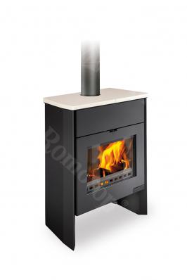 Romotop RIANO 02W ar siltummaini - Kamīnkrāsnis ROMOTOP Romotop RIANO 02W ar siltummaini