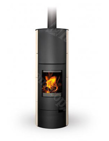 Romotop LUGO 01 AKUM ceramic - Kamīnkrāsnis ROMOTOP Romotop LUGO 01 AKUM ceramic