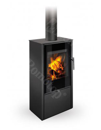 Romotop LAREDO F03 steel - Kamīnkrāsnis ROMOTOP Romotop LAREDO F03 steel