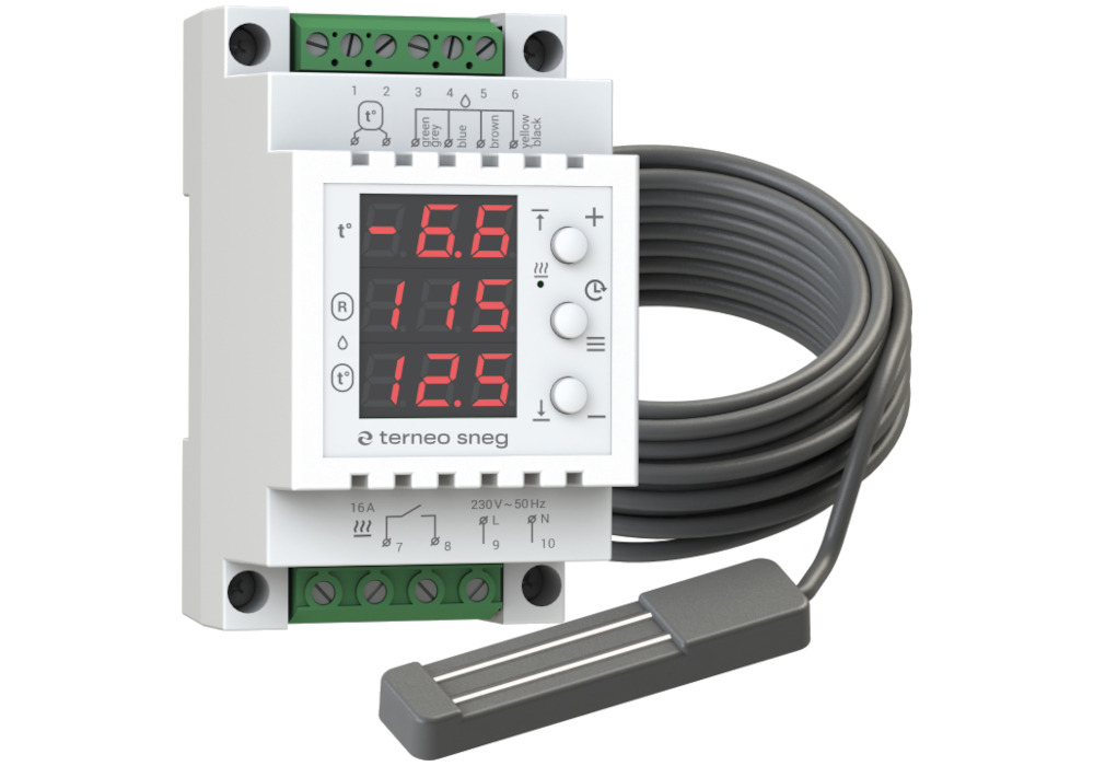 Sniega un ledus kausēšanas sistēma - Termoregulatori - siltās grīdas